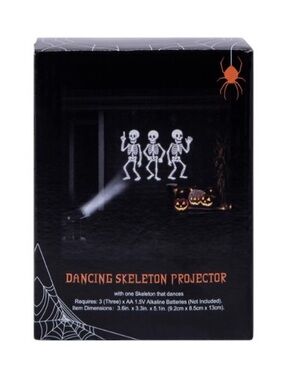 Halloween Dancing Skeleton Projector Decor